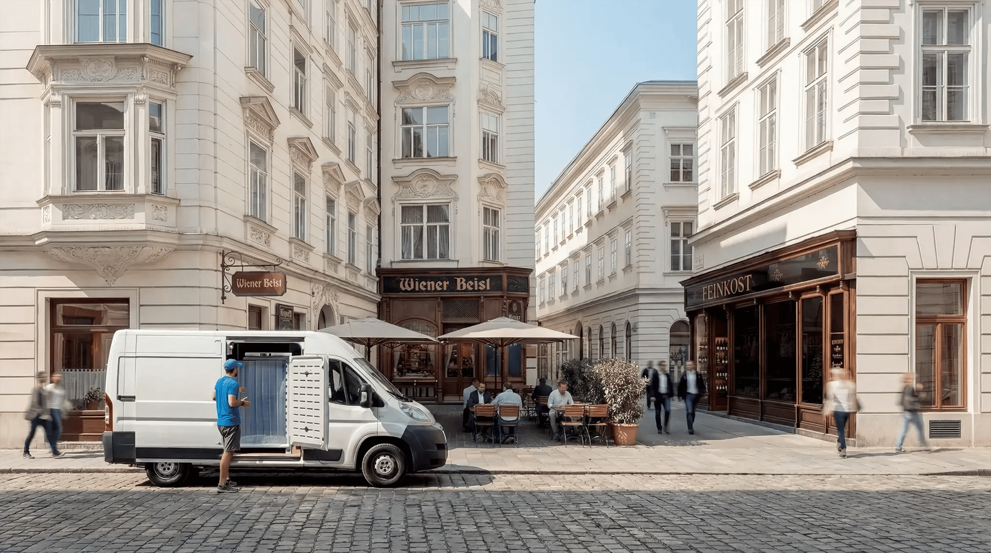 ColdCube Lieferbeispiel Wien