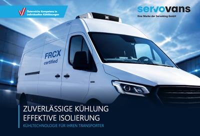 Servovans Verkaufsbroschüre